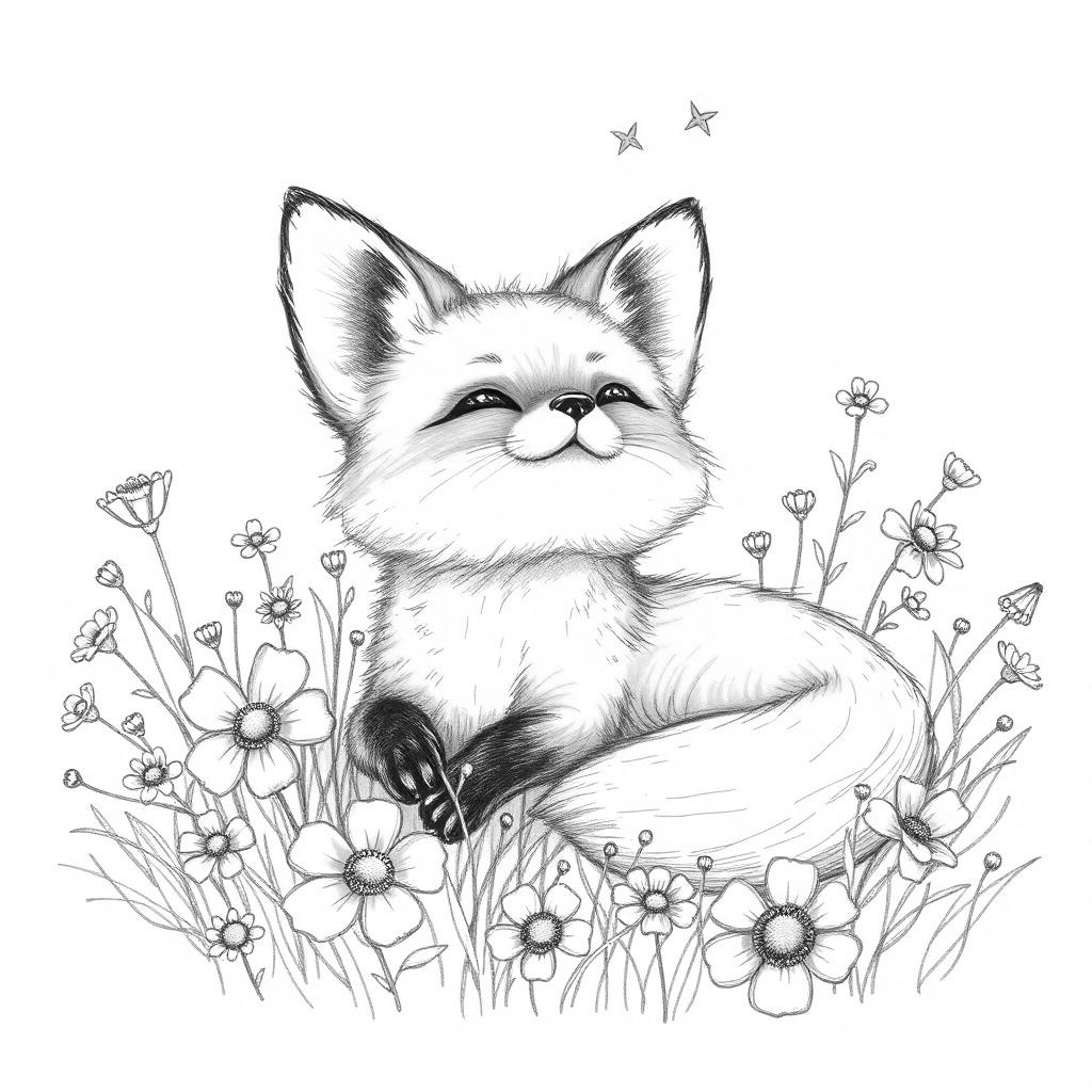 10 Cute Fox Coloring Pages Printable Fun For Kids And Adults Etsy 10 Cute Fox Coloring Pages Printable Fun For Kids And Adults Etsy