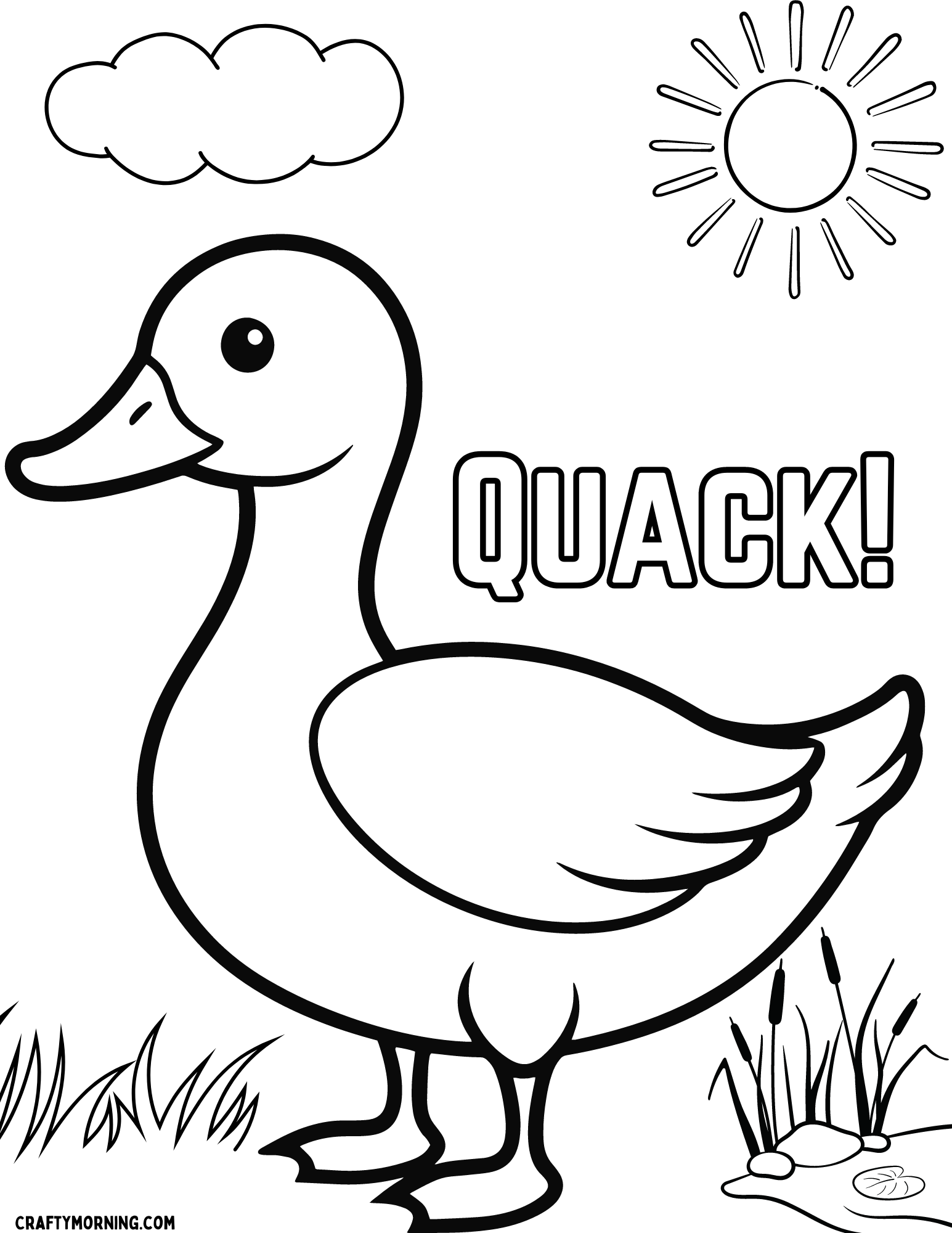 10 Duck Coloring Pages To Print Crafty Morning 10 Duck Coloring Pages To Print Crafty Morning