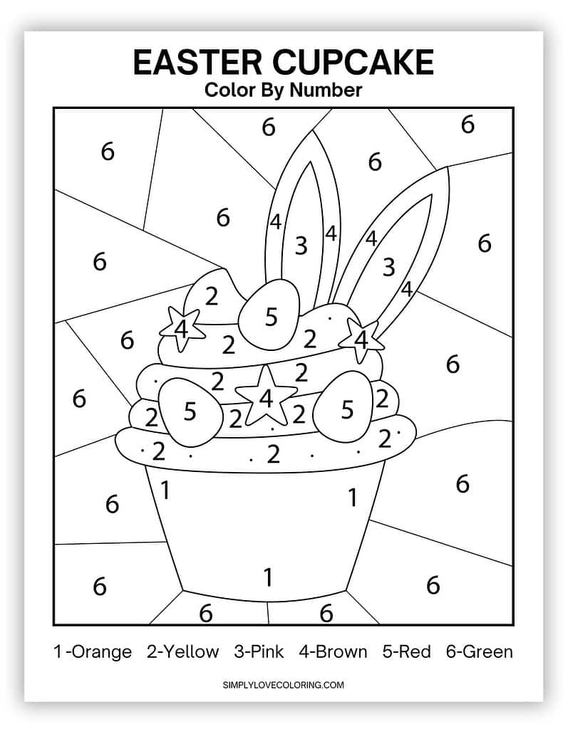 10 Easter Color By Number Free PDF Printables Simply Love Coloring 10 Easter Color By Number Free PDF Printables Simply Love Coloring