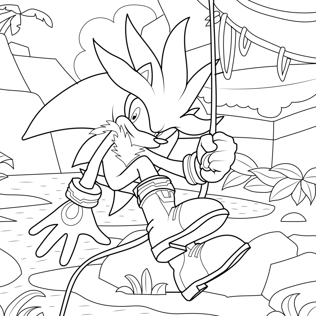 10 Sonic The Hedgehog Free Coloring Pages TheToyZone