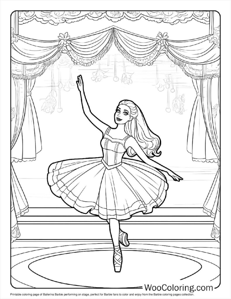 100 Barbie Coloring Pages Free PDF To Print Woo Coloring 100 Barbie Coloring Pages Free PDF To Print Woo Coloring