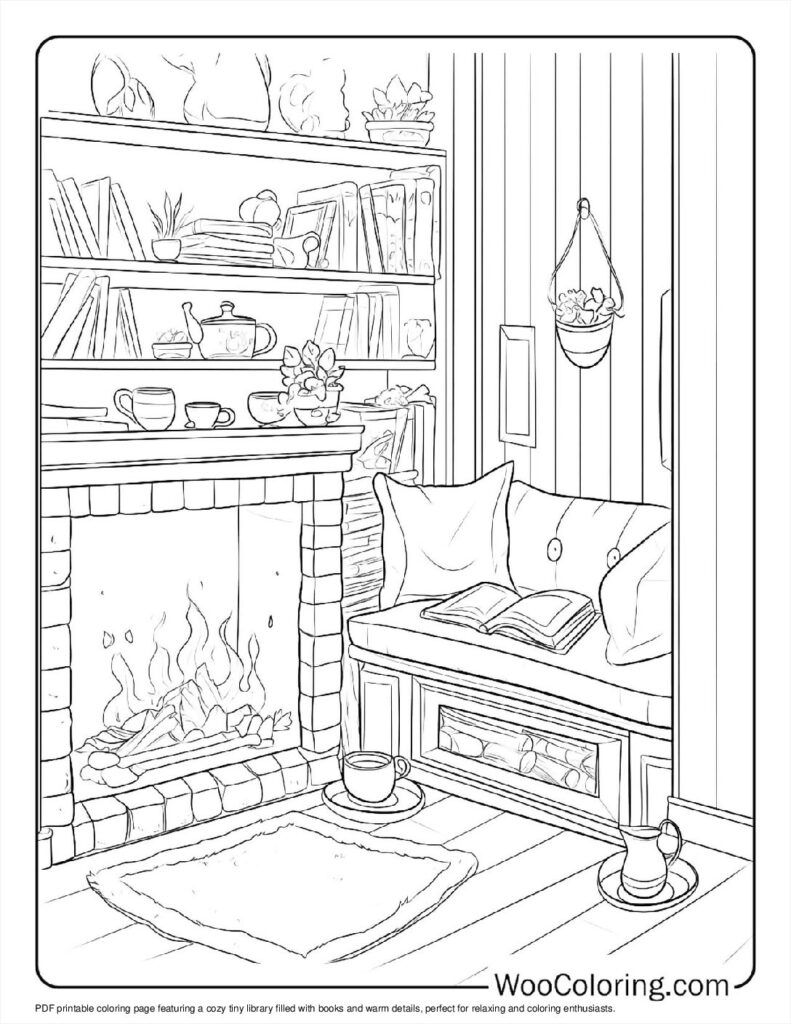 100 Cozy Coloring Pages Free PDF To Print Woo Coloring 100 Cozy Coloring Pages Free PDF To Print Woo Coloring