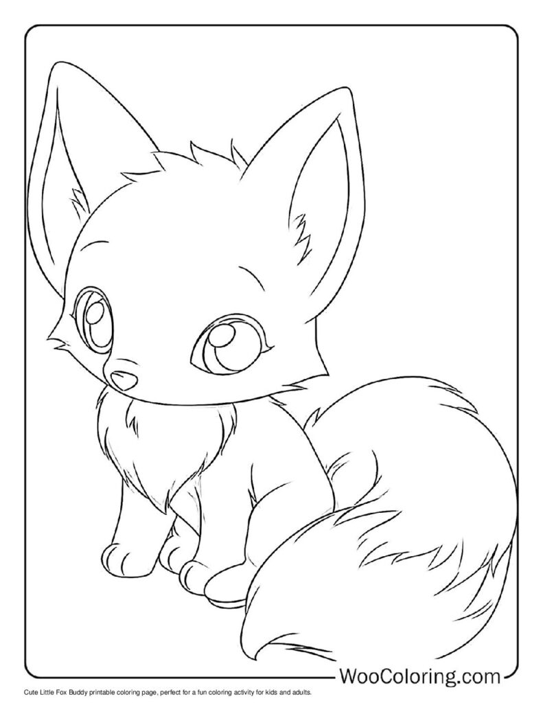 100 Fox Coloring Pages Free PDF To Print Woo Coloring