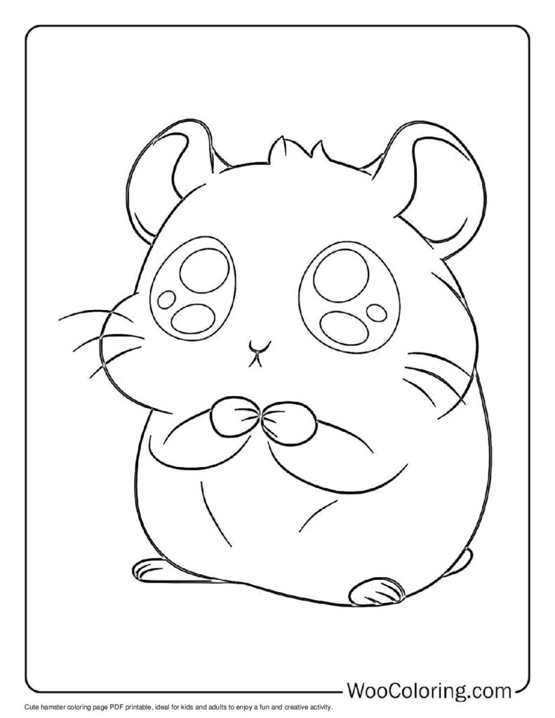 100 Hamster Coloring Pages Free PDF To Print Woo Coloring 100 Hamster Coloring Pages Free PDF To Print Woo Coloring