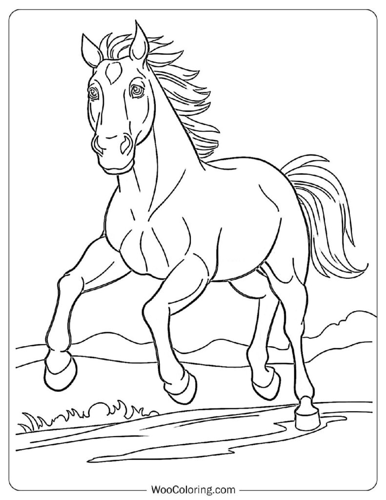 100 Horse Coloring Pages Free PDF To Print Woo Coloring 100 Horse Coloring Pages Free PDF To Print Woo Coloring