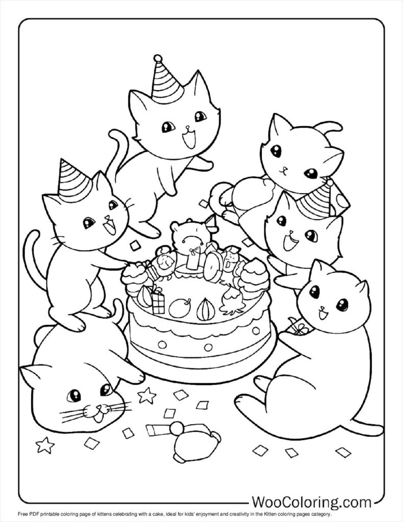 printable kitten coloring pages printable kitten coloring pages