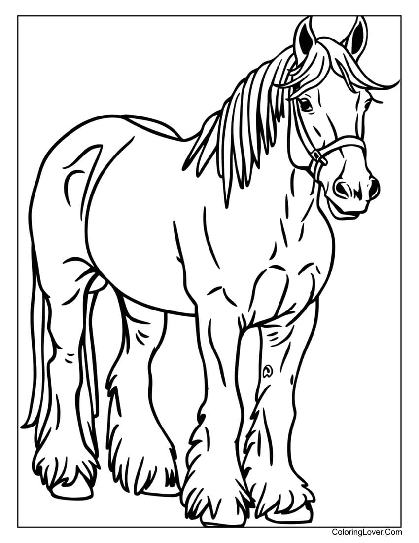103 Horse Coloring Pages Free Printables For All Ages  103 Horse Coloring Pages Free Printables For All Ages
