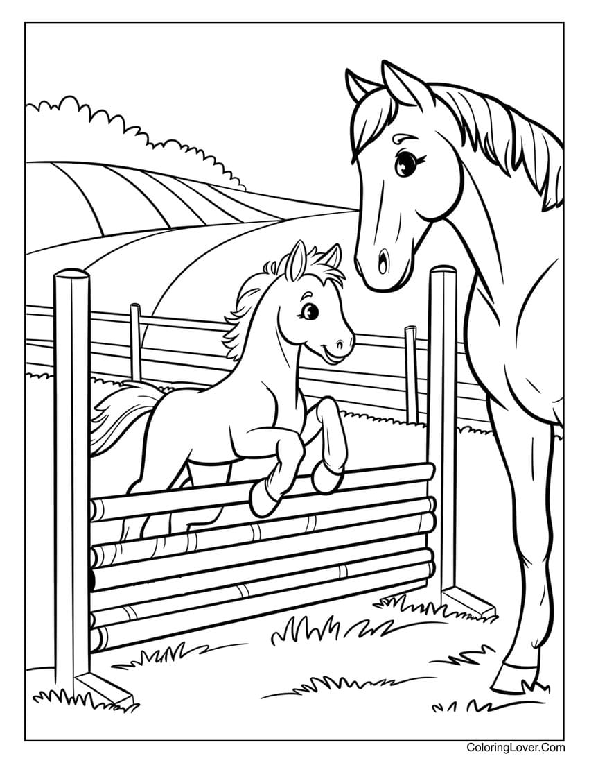 103 Horse Coloring Pages Free Printables For All Ages  103 Horse Coloring Pages Free Printables For All Ages