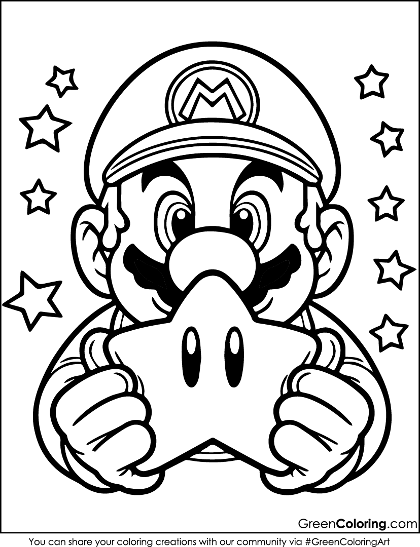 12 Must Have Super Mario Coloring Pages Free Printable PDFs 12 Must Have Super Mario Coloring Pages Free Printable PDFs