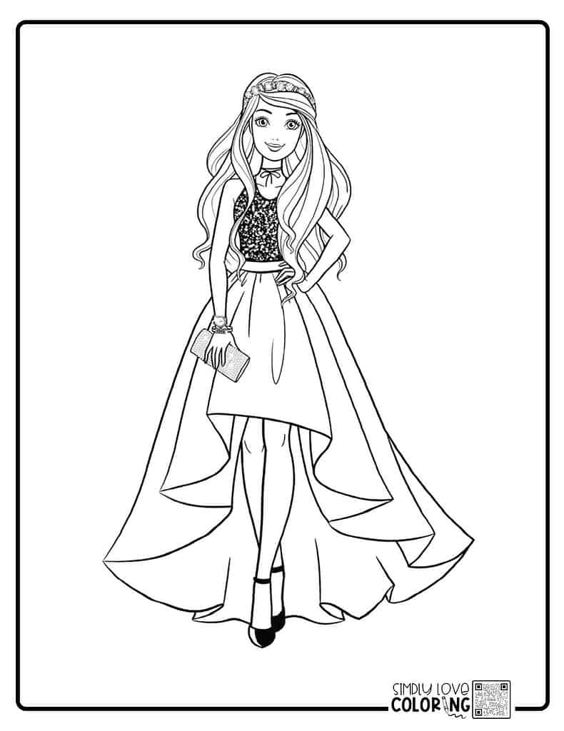 124 Barbie Coloring Pages Free PDF Printables Simply Love Coloring 124 Barbie Coloring Pages Free PDF Printables Simply Love Coloring