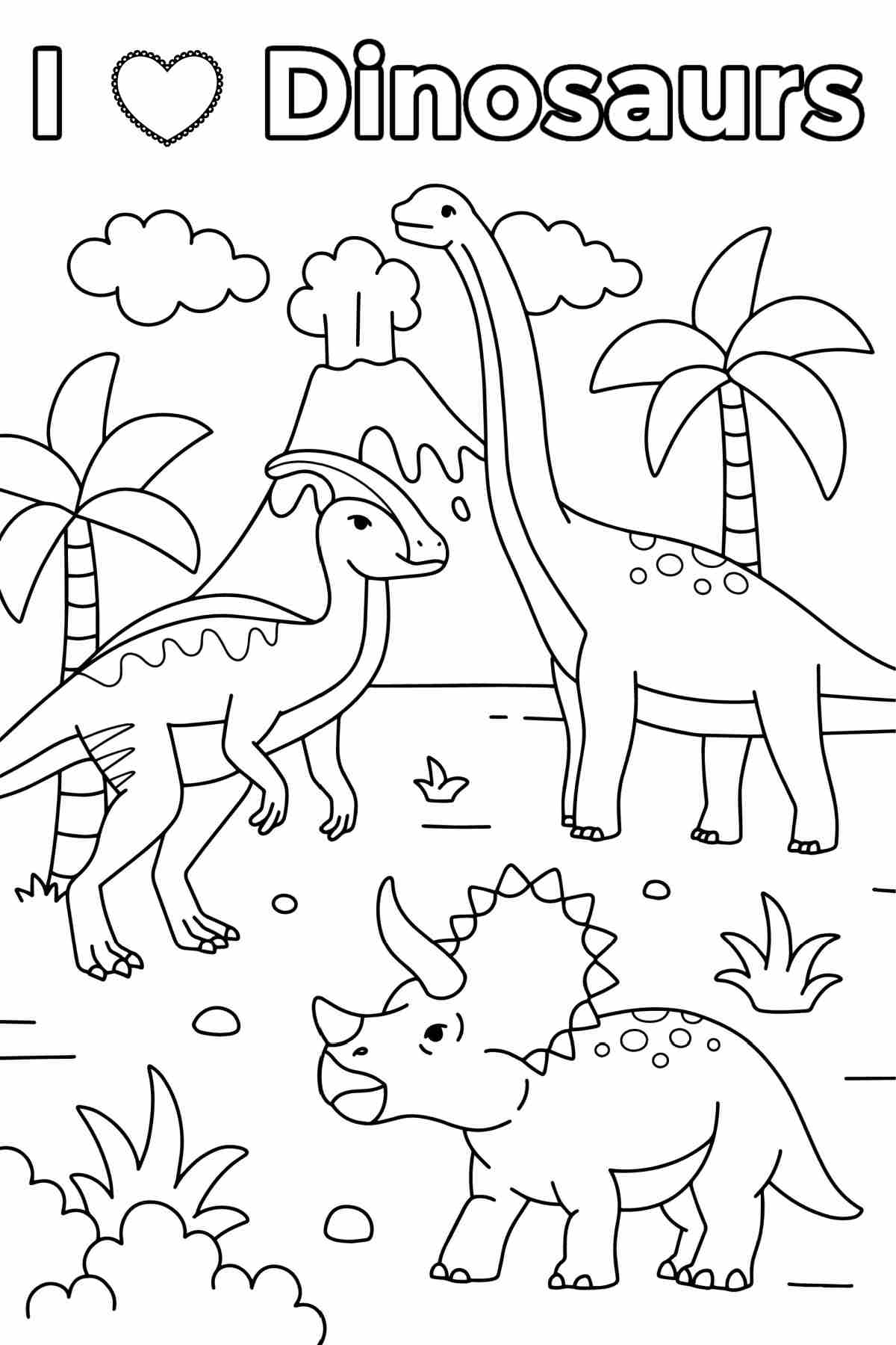15 Dinosaurs Coloring Pages T Rex Stegosaurus Raptor 