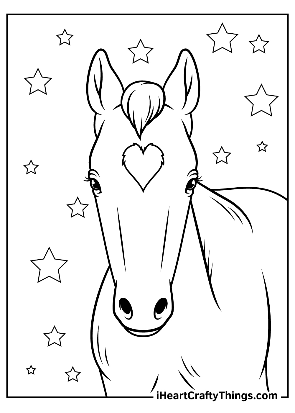 15 Realistic Horse Coloring Pages Updated 2025  15 Realistic Horse Coloring Pages Updated 2025