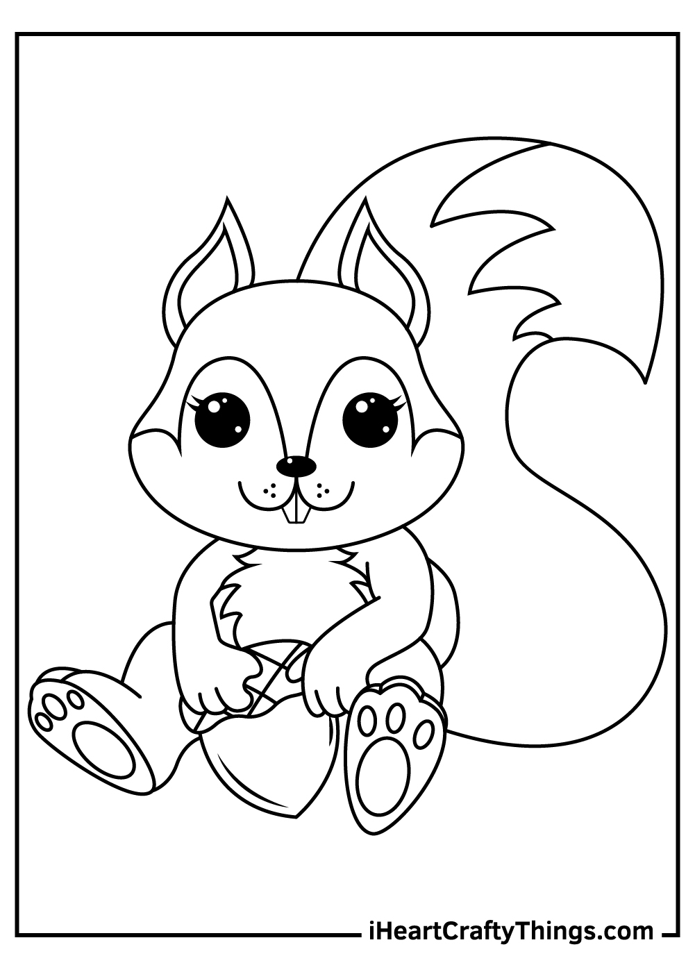 15 Squirrel Coloring Pages 100 Free Printables  15 Squirrel Coloring Pages 100 Free Printables