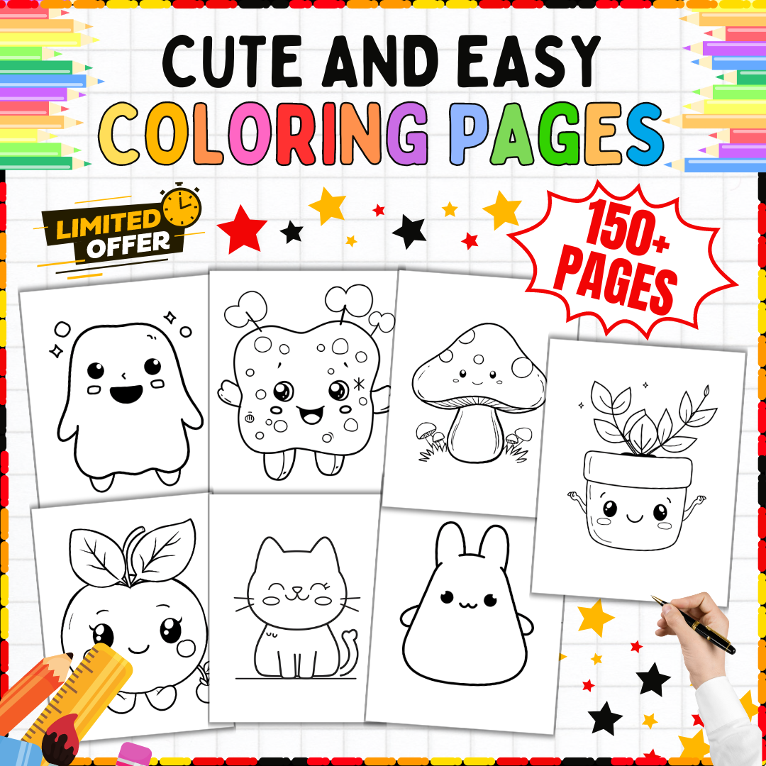easy coloring pages printable easy coloring pages printable