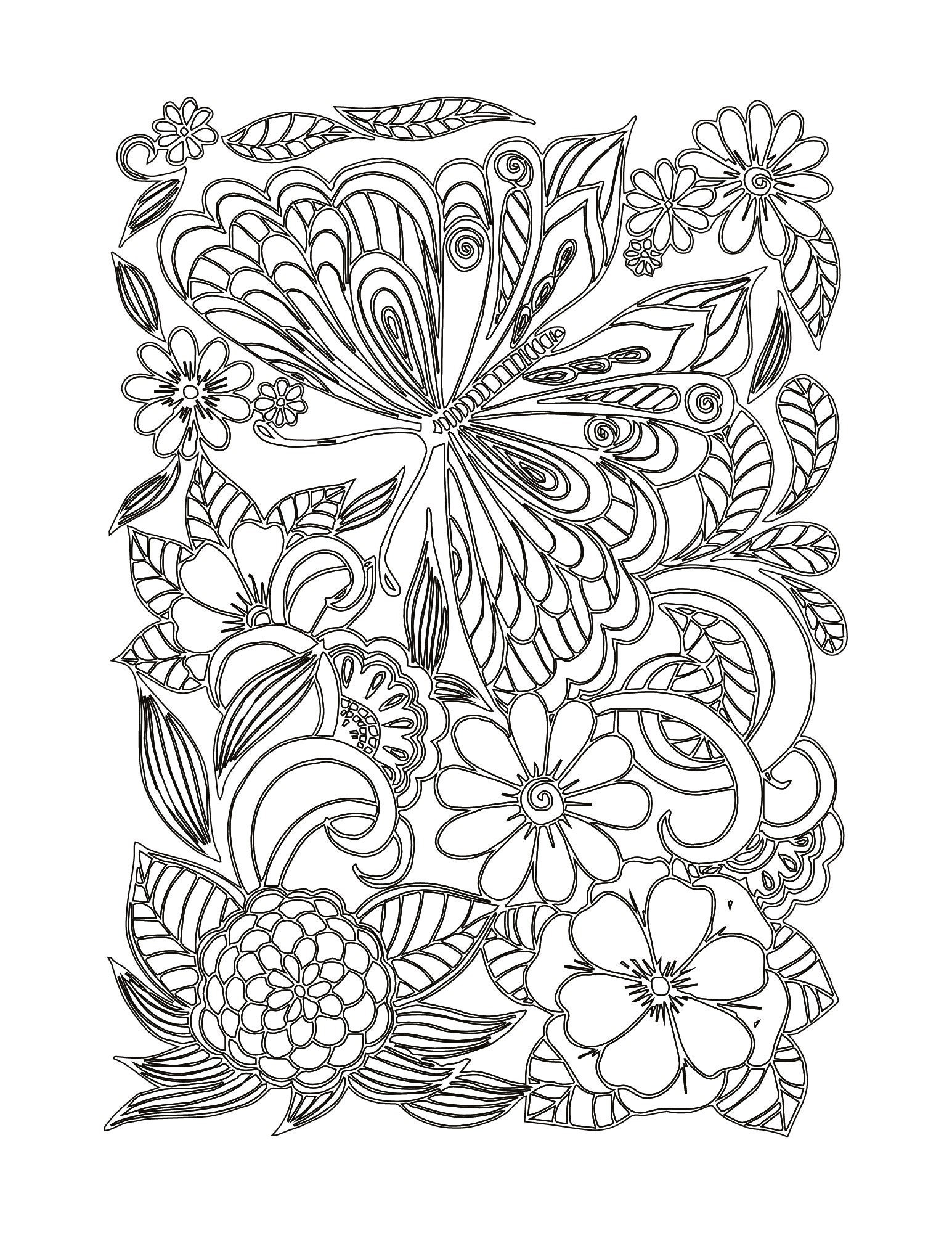 16 Flower Coloring Pages Spring Flowers Coloring Etsy 16 Flower Coloring Pages Spring Flowers Coloring Etsy