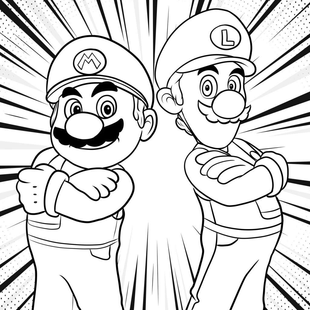 mario colouring pages free mario colouring pages free