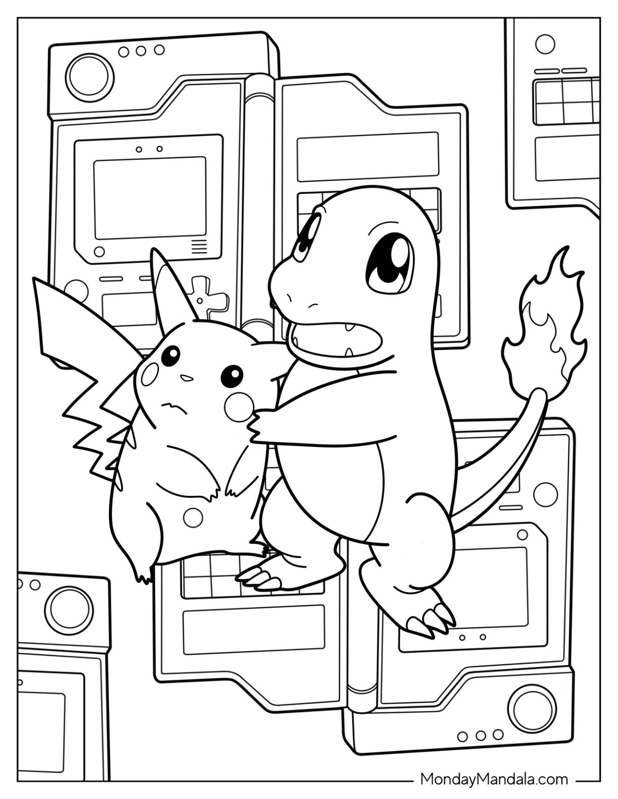20 Charmander Coloring Pages Free PDF Printables  20 Charmander Coloring Pages Free PDF Printables