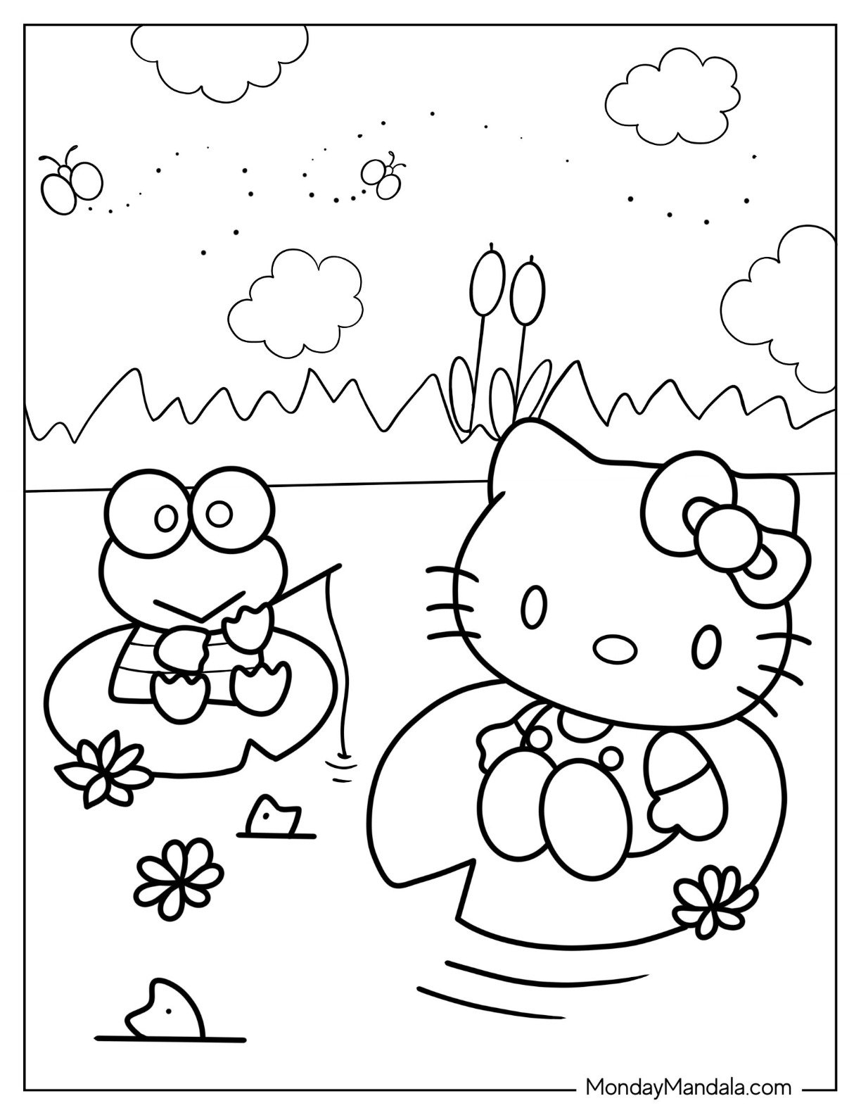 20 Keroppi Coloring Pages Free PDF Printables  20 Keroppi Coloring Pages Free PDF Printables