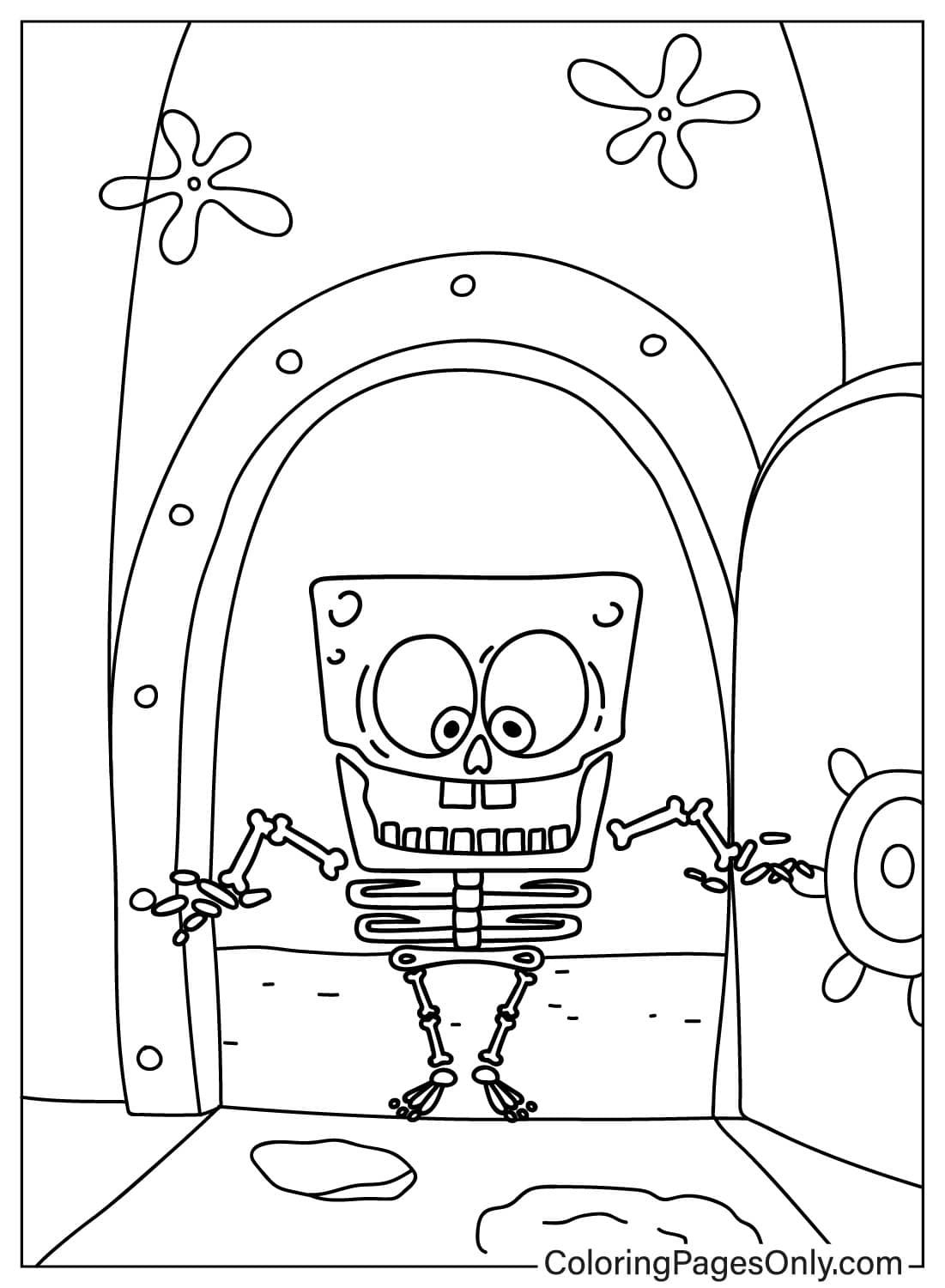 20 Spongebob Halloween Coloring Pages Free Printable PDF Online Coloring 20 Spongebob Halloween Coloring Pages Free Printable PDF Online Coloring