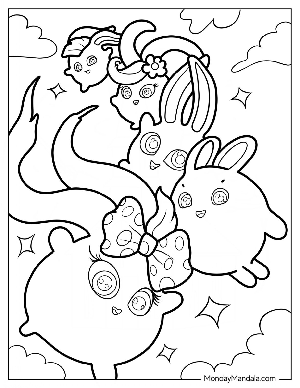 sunny bunny coloring pages sunny bunny coloring pages