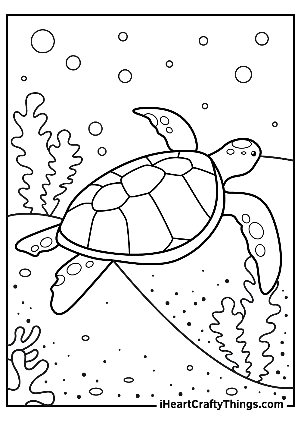 21 Sea Turtle Coloring Pages 100 Free Printables  21 Sea Turtle Coloring Pages 100 Free Printables