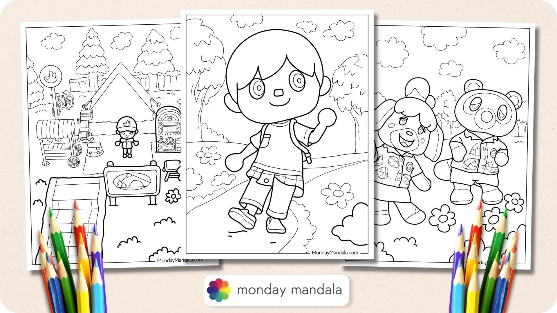 22 Animal Crossing Coloring Pages Free PDF Printables  22 Animal Crossing Coloring Pages Free PDF Printables