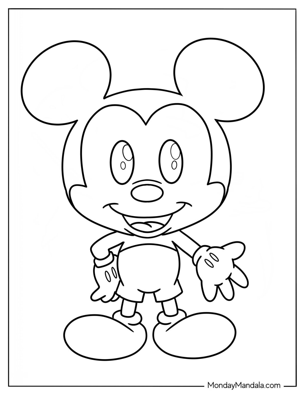 22 Cute Disney Coloring Pages Free PDF Printables  22 Cute Disney Coloring Pages Free PDF Printables