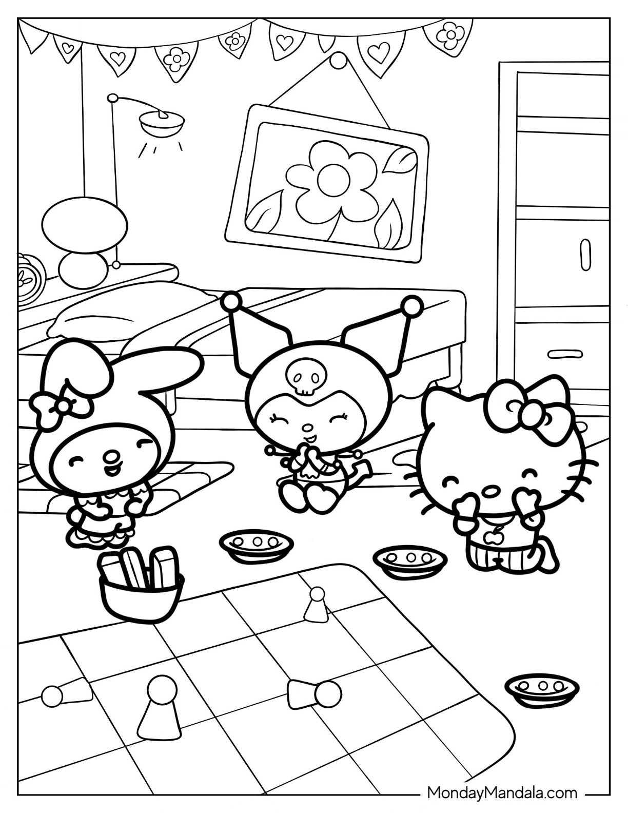 22 Kuromi Coloring Pages Free PDF Printables 22 Kuromi Coloring Pages Free PDF Printables