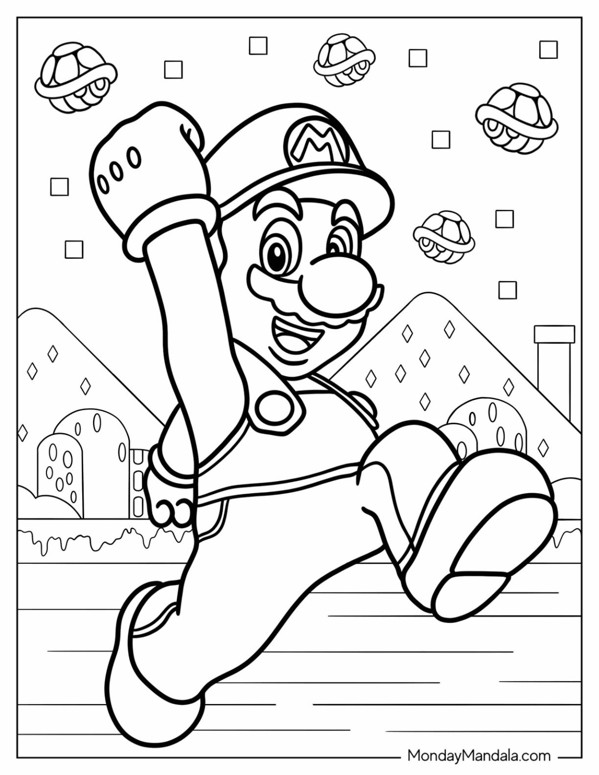 22 Nintendo Coloring Pages Free PDF Printables  22 Nintendo Coloring Pages Free PDF Printables