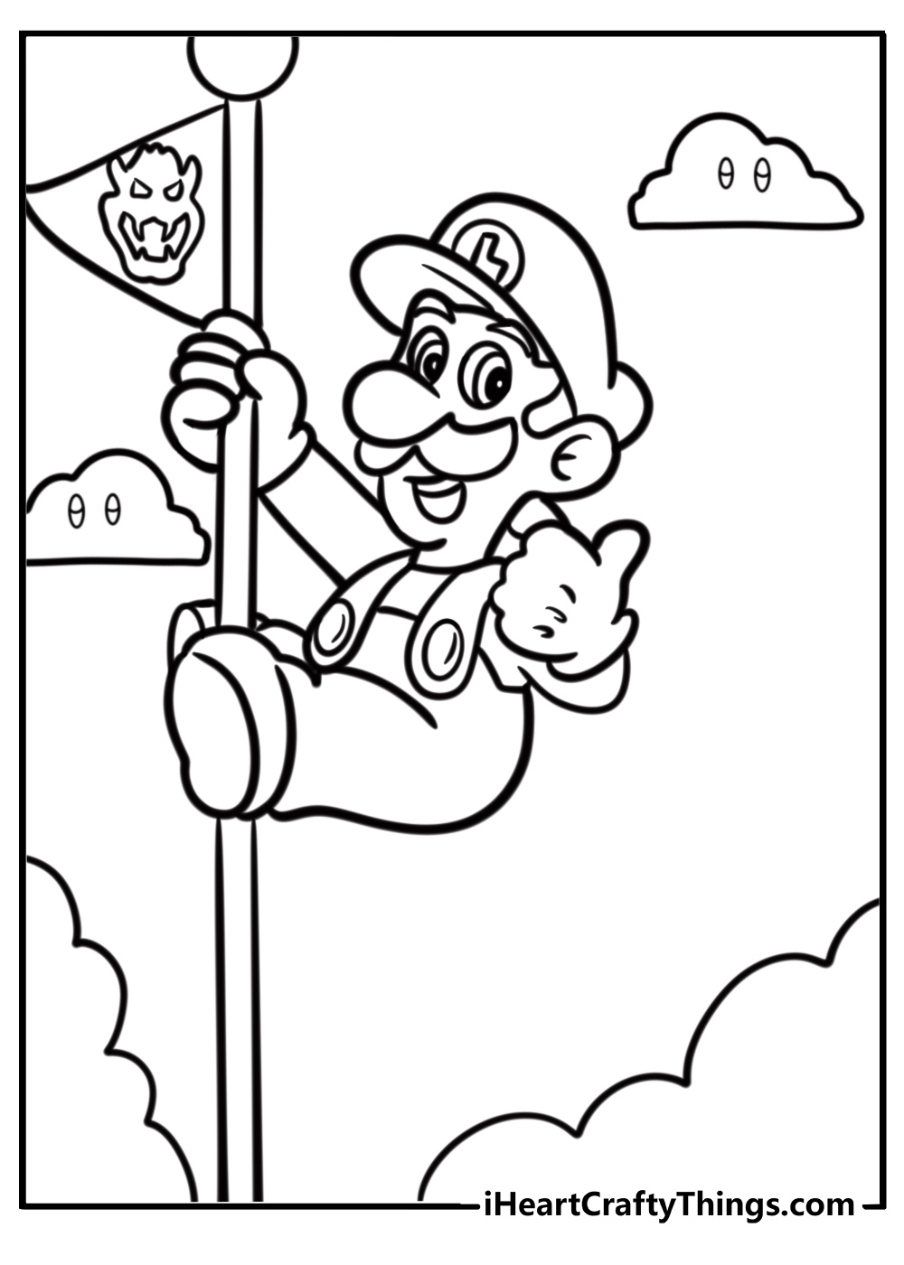 mario and luigi coloring page mario and luigi coloring page