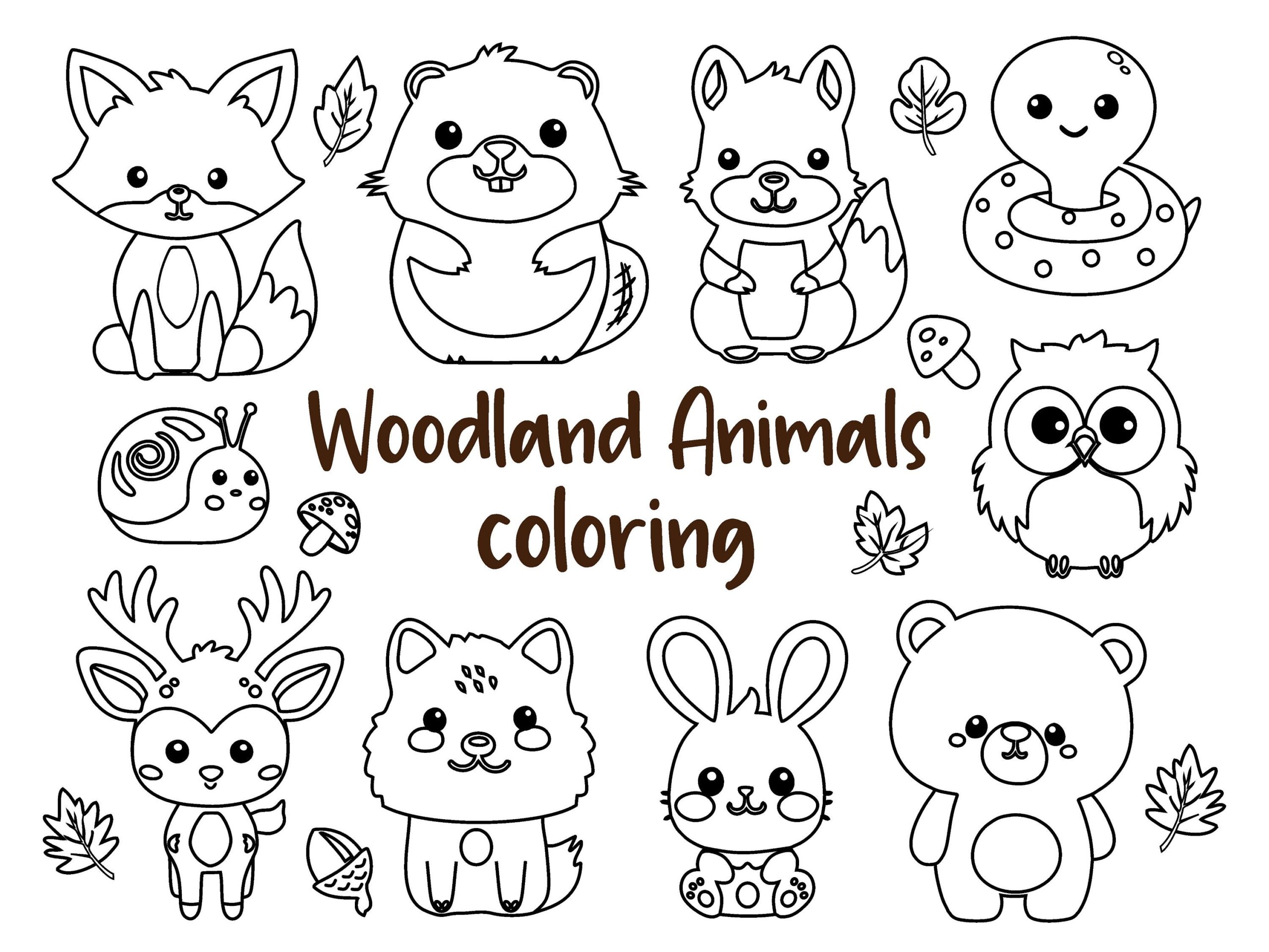 25 Woodland Coloring Pages For Kids Kids Party Games Commercial Use Instant Download Etsy 25 Woodland Coloring Pages For Kids Kids Party Games Commercial Use Instant Download Etsy
