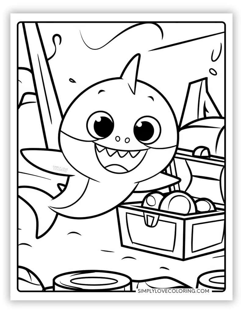 27 Baby Shark Coloring Pages Free PDF Printables Simply Love Coloring 27 Baby Shark Coloring Pages Free PDF Printables Simply Love Coloring