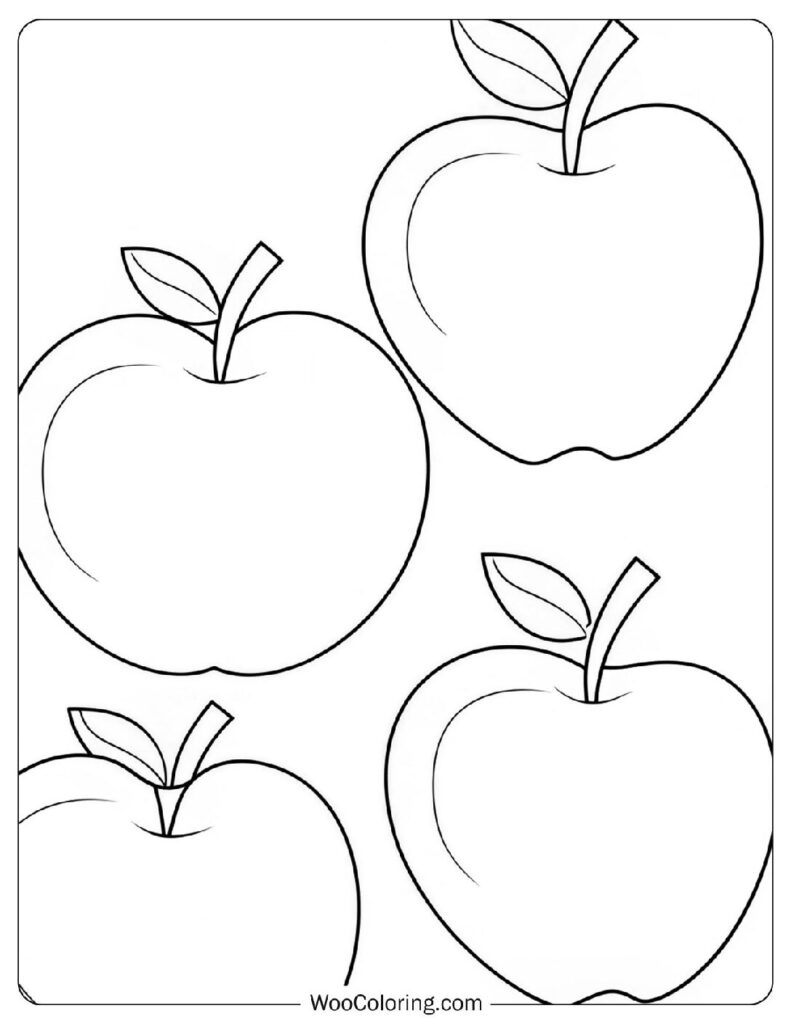 28 Apple Coloring Pages Free PDF To Print Woo Coloring 28 Apple Coloring Pages Free PDF To Print Woo Coloring