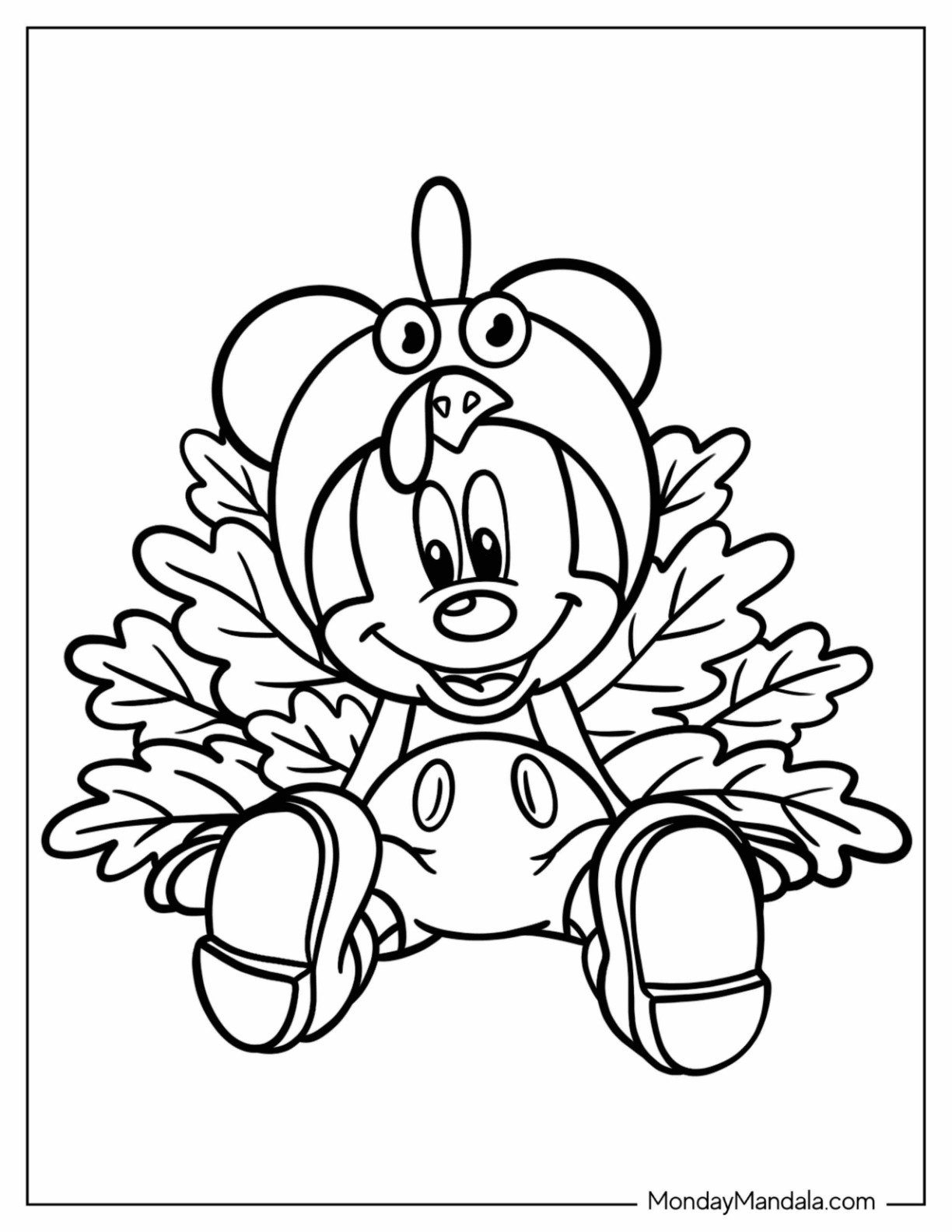 28 Disney Thanksgiving Coloring Pages Free Printables  28 Disney Thanksgiving Coloring Pages Free Printables