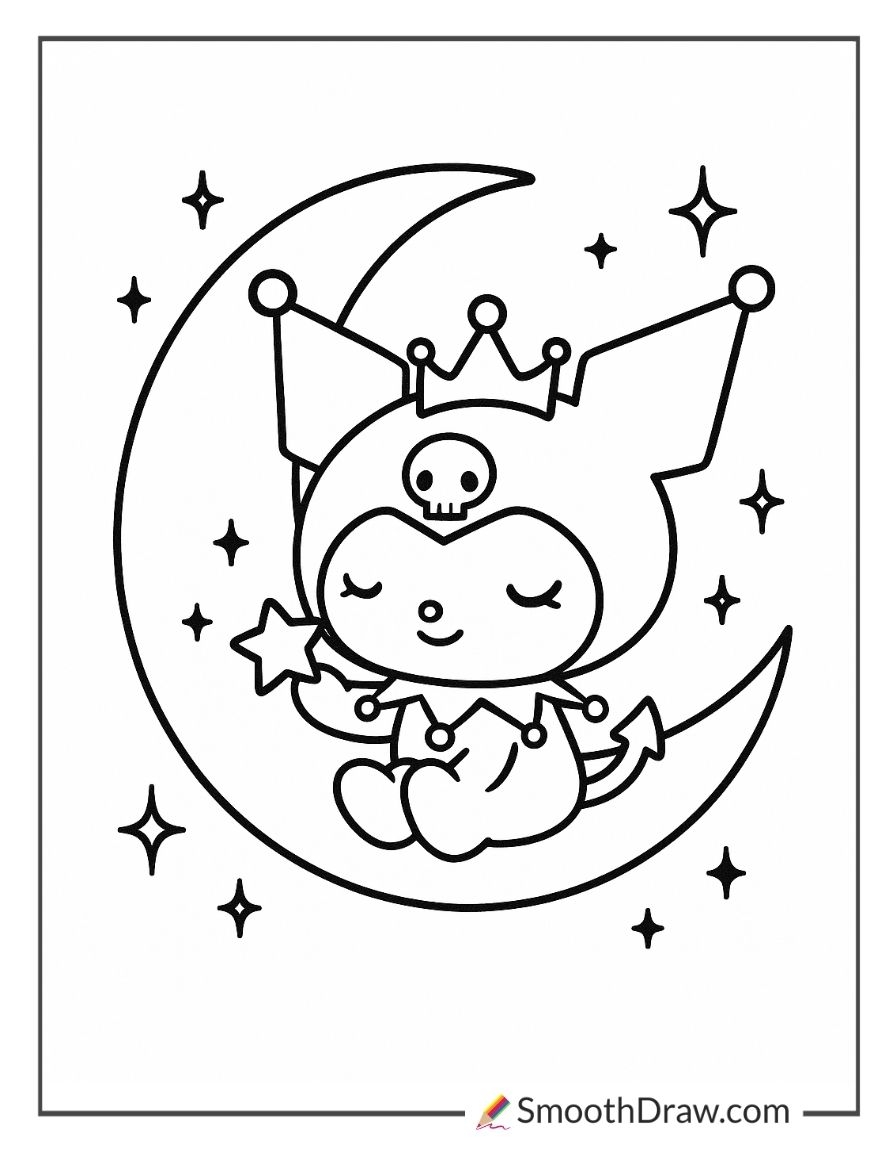 28 Kuromi Coloring Pages Smooth Draw 28 Kuromi Coloring Pages Smooth Draw