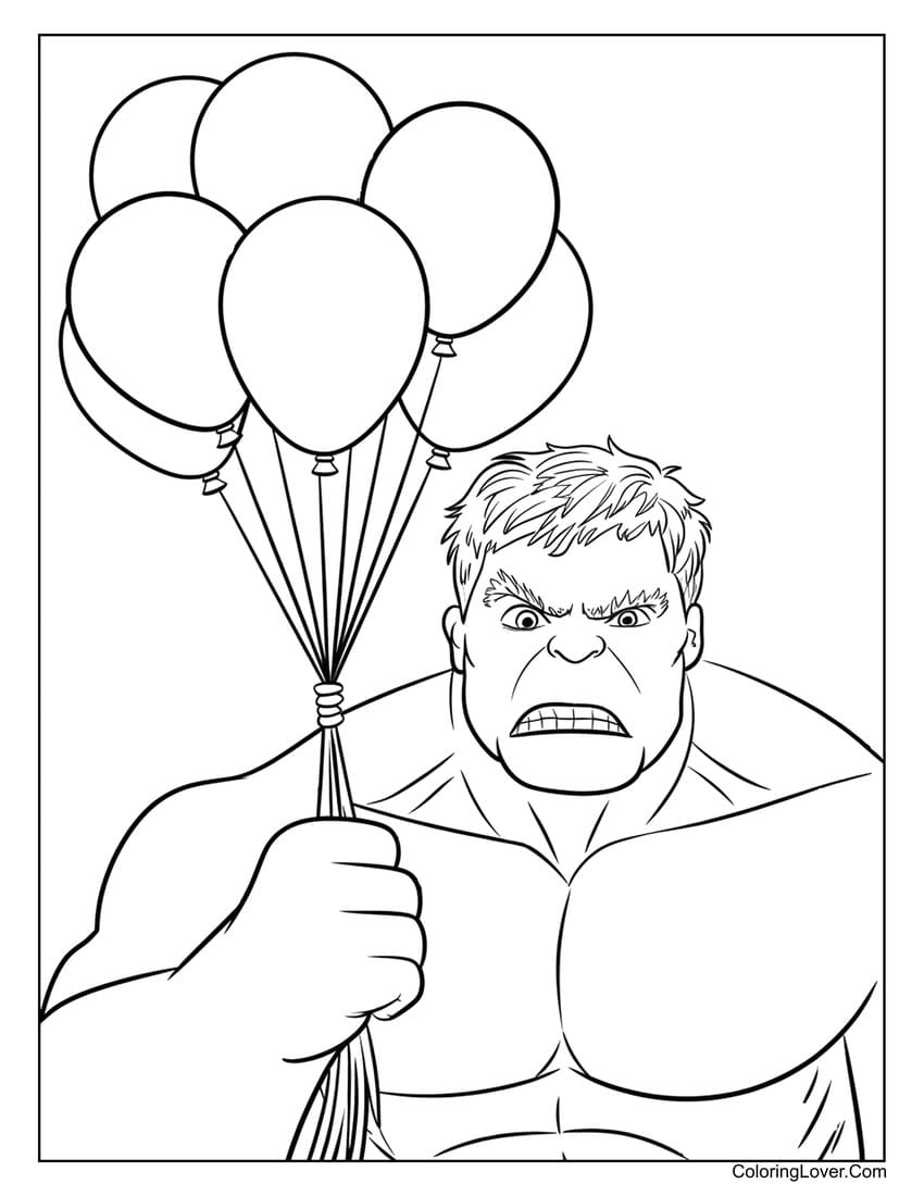 30 Hulk Coloring Pages Free Printables For All Ages  30 Hulk Coloring Pages Free Printables For All Ages