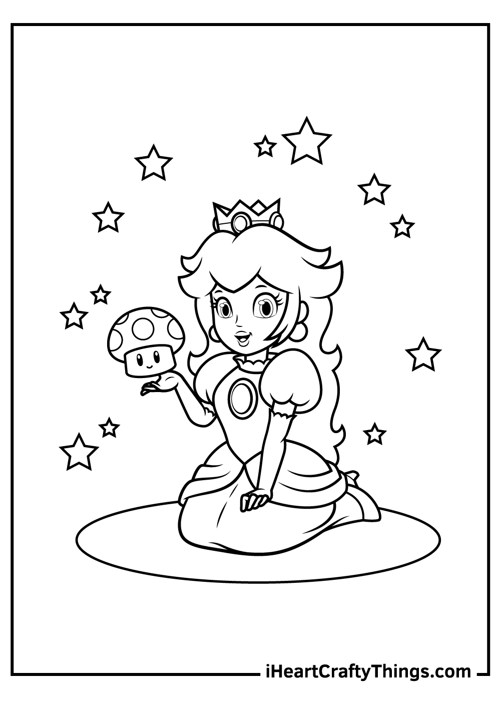 30 Princess Peach Coloring Pages 100 Free Printables  30 Princess Peach Coloring Pages 100 Free Printables