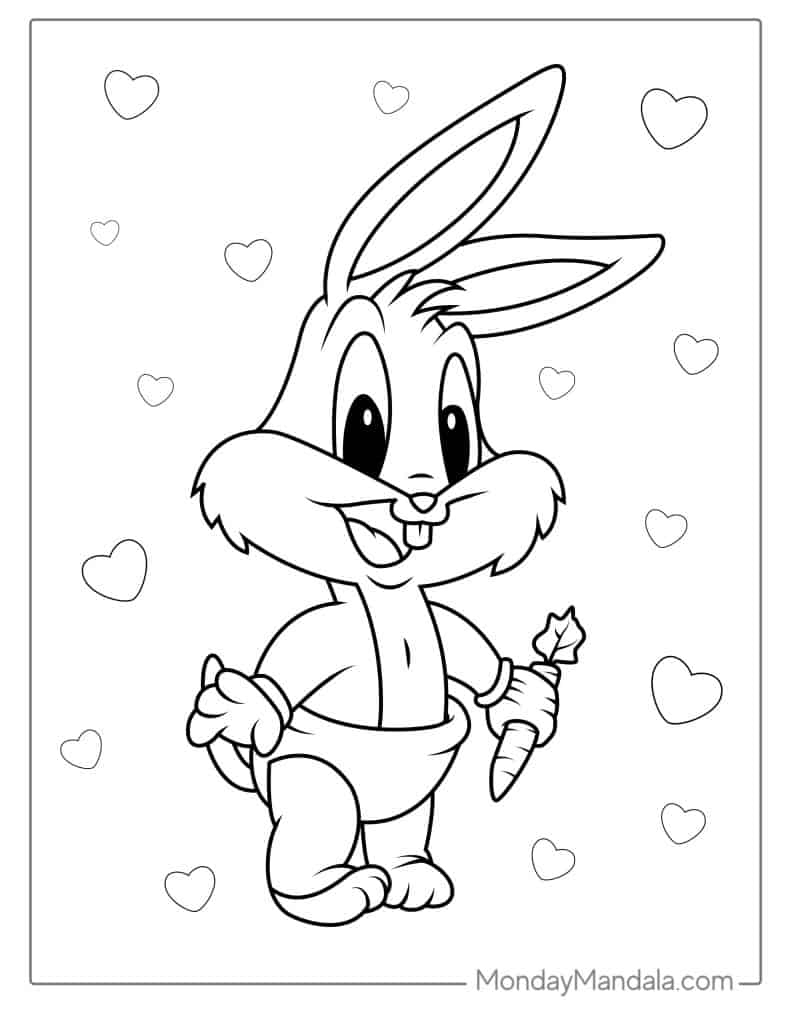 32 Looney Tunes Coloring Pages Free PDF Printables  32 Looney Tunes Coloring Pages Free PDF Printables