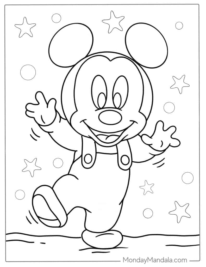 32 Mickey Mouse Coloring Pages Free PDF Printables  32 Mickey Mouse Coloring Pages Free PDF Printables