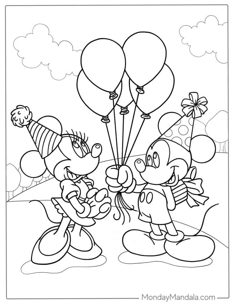 32 Mickey Mouse Coloring Pages Free PDF Printables  32 Mickey Mouse Coloring Pages Free PDF Printables