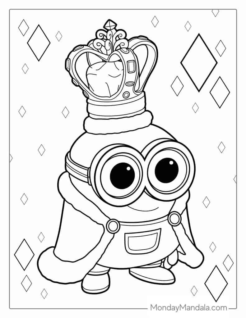 32 Minion Coloring Pages Free PDF Printables