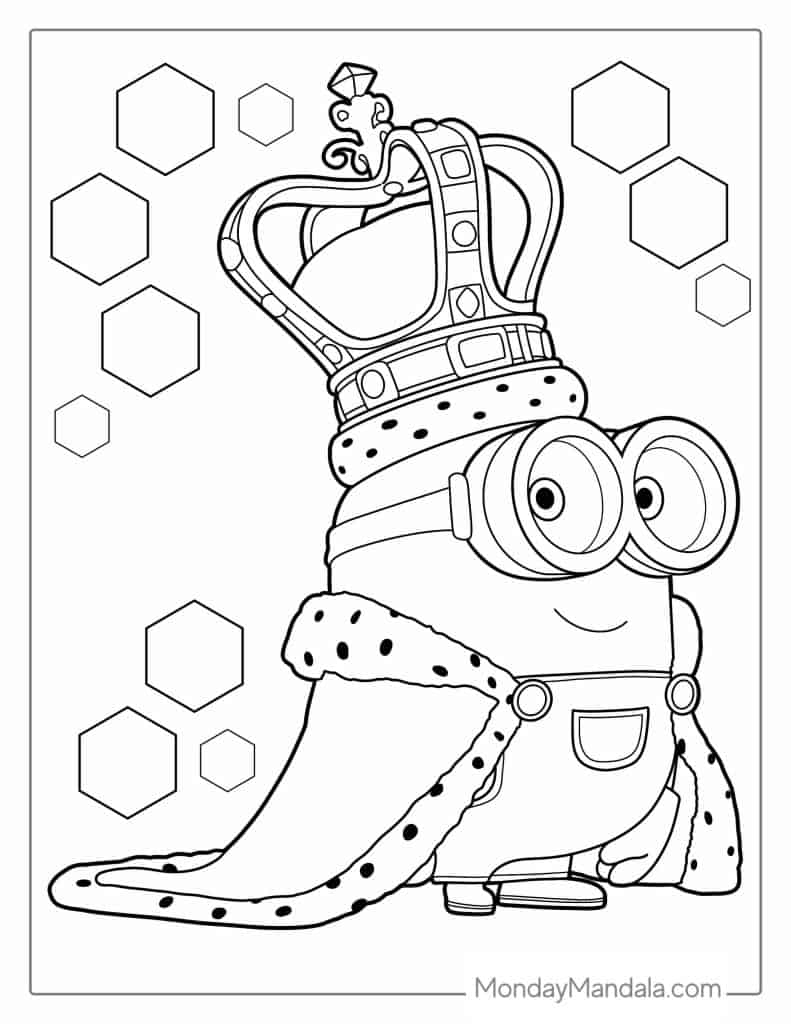 32 Minion Coloring Pages Free PDF Printables 