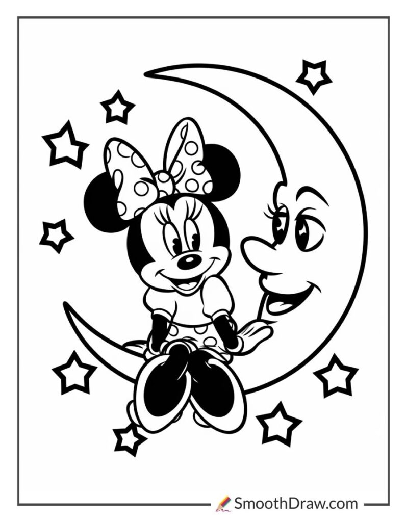 minnie mouse color sheets minnie mouse color sheets