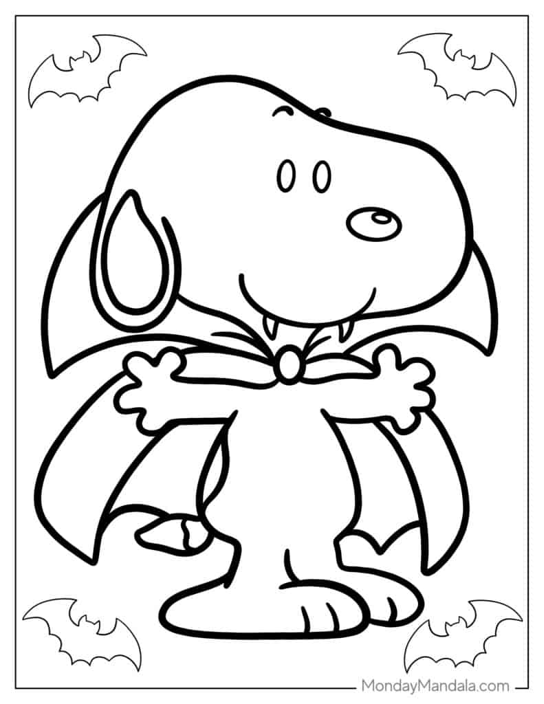 32 Peanuts Snoopy Coloring Pages Free PDF Printables  32 Peanuts Snoopy Coloring Pages Free PDF Printables