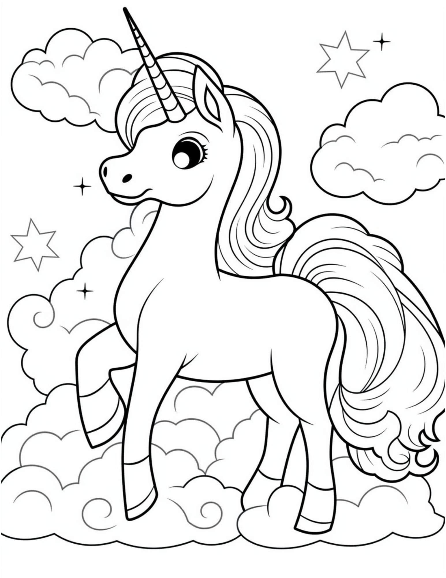 33 Magical Unicorn Coloring Pages For Kids And Adults