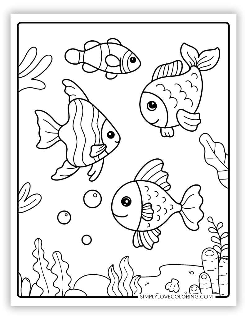 34 Interesting Fish Coloring Pages Free PDF Printables Simply Love Coloring 34 Interesting Fish Coloring Pages Free PDF Printables Simply Love Coloring