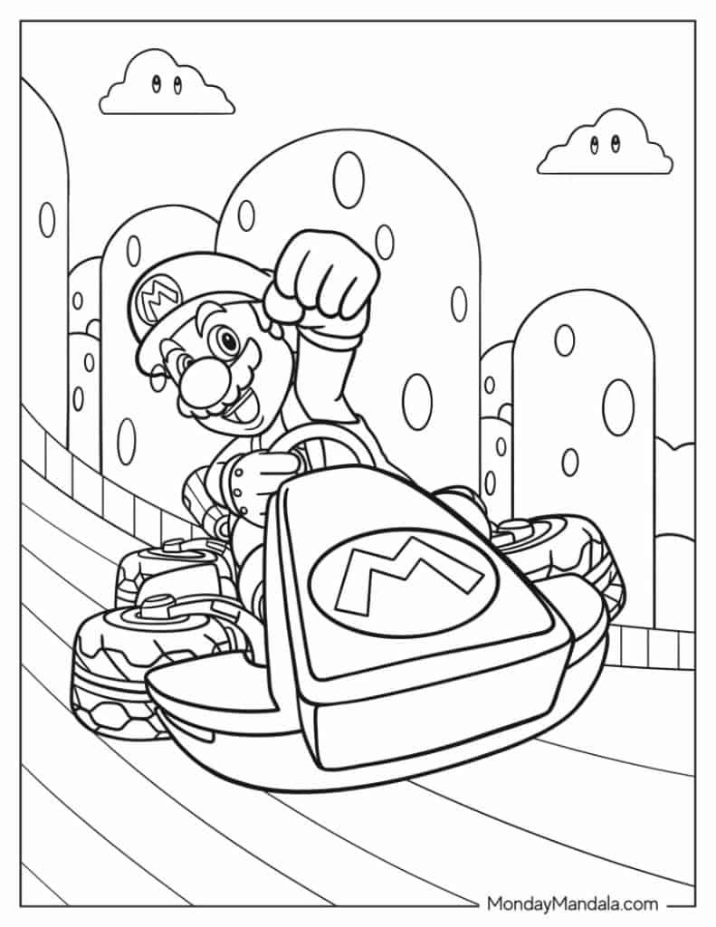 print mario coloring pages print mario coloring pages