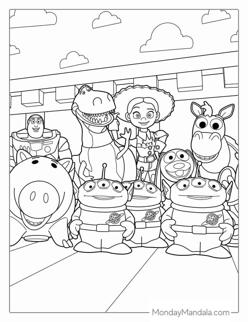 34 Toy Story Coloring Pages Free PDF Printables  34 Toy Story Coloring Pages Free PDF Printables