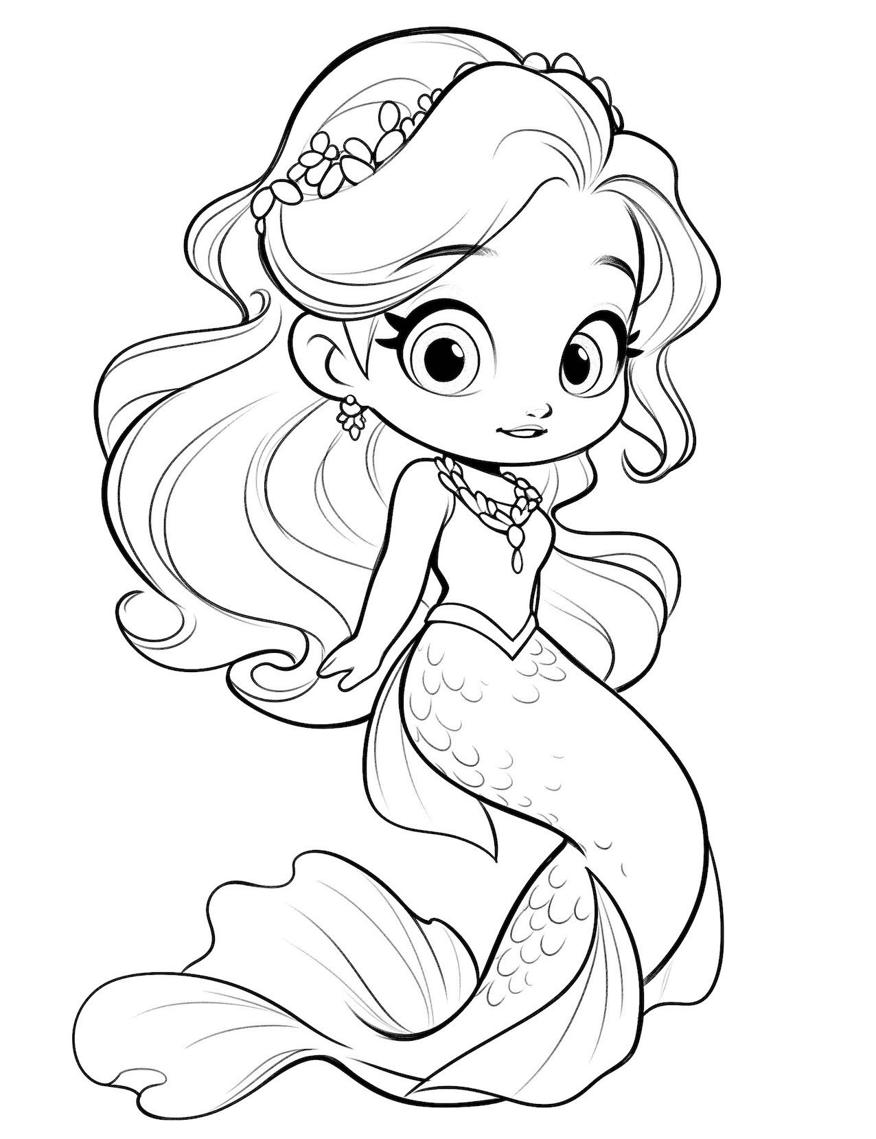 easy princess coloring pages