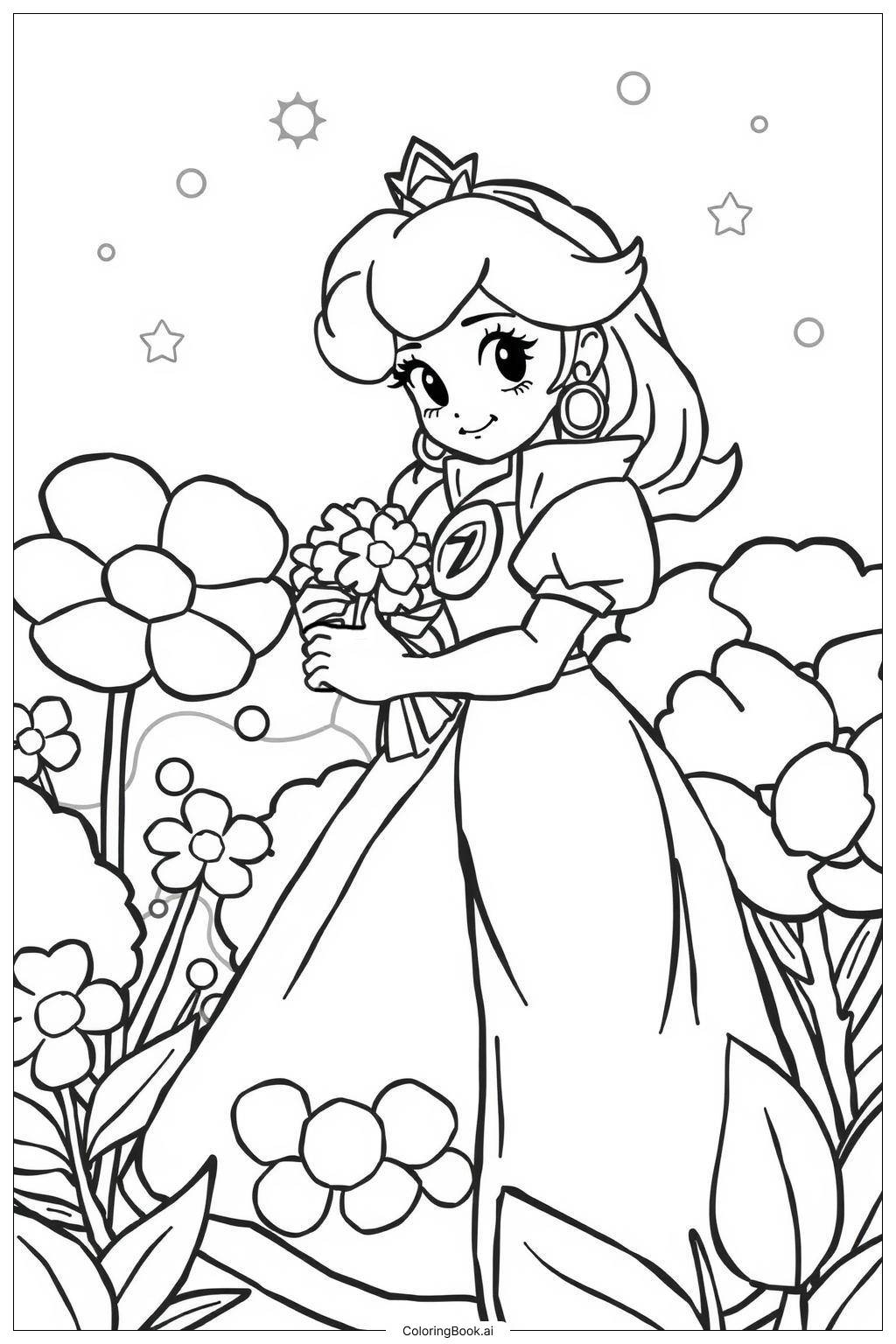 36 Princess Peach Coloring Pages Free PDF PNG Printables  36 Princess Peach Coloring Pages Free PDF PNG Printables